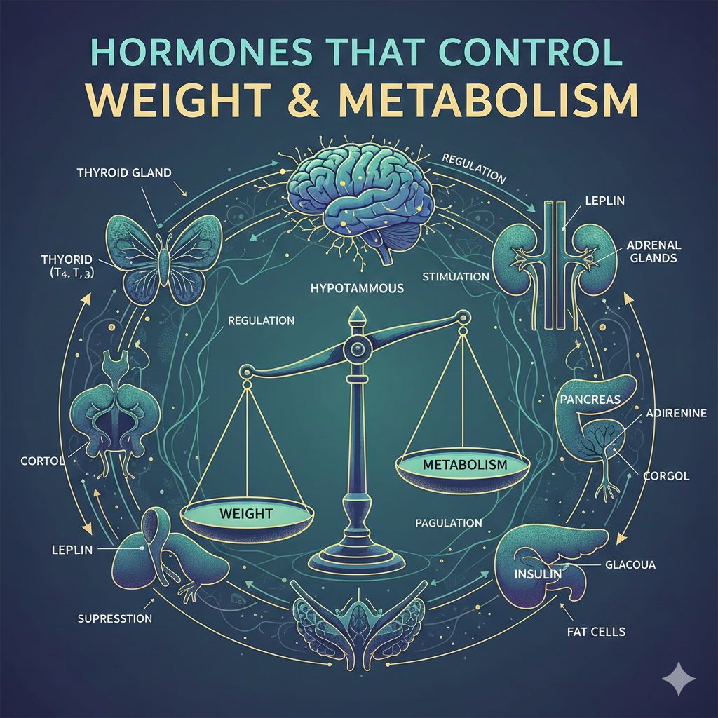 Hormones That Control Weight & Metabolism