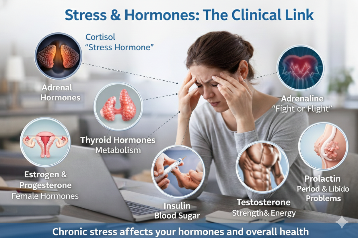Stress & Hormones: The Clinical Link